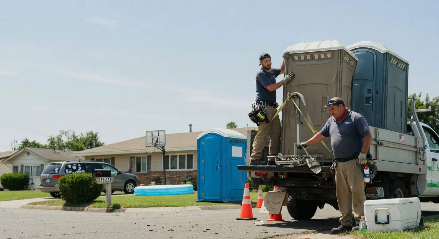 Porta Potty Rental in Pleasant Hill, IL near me