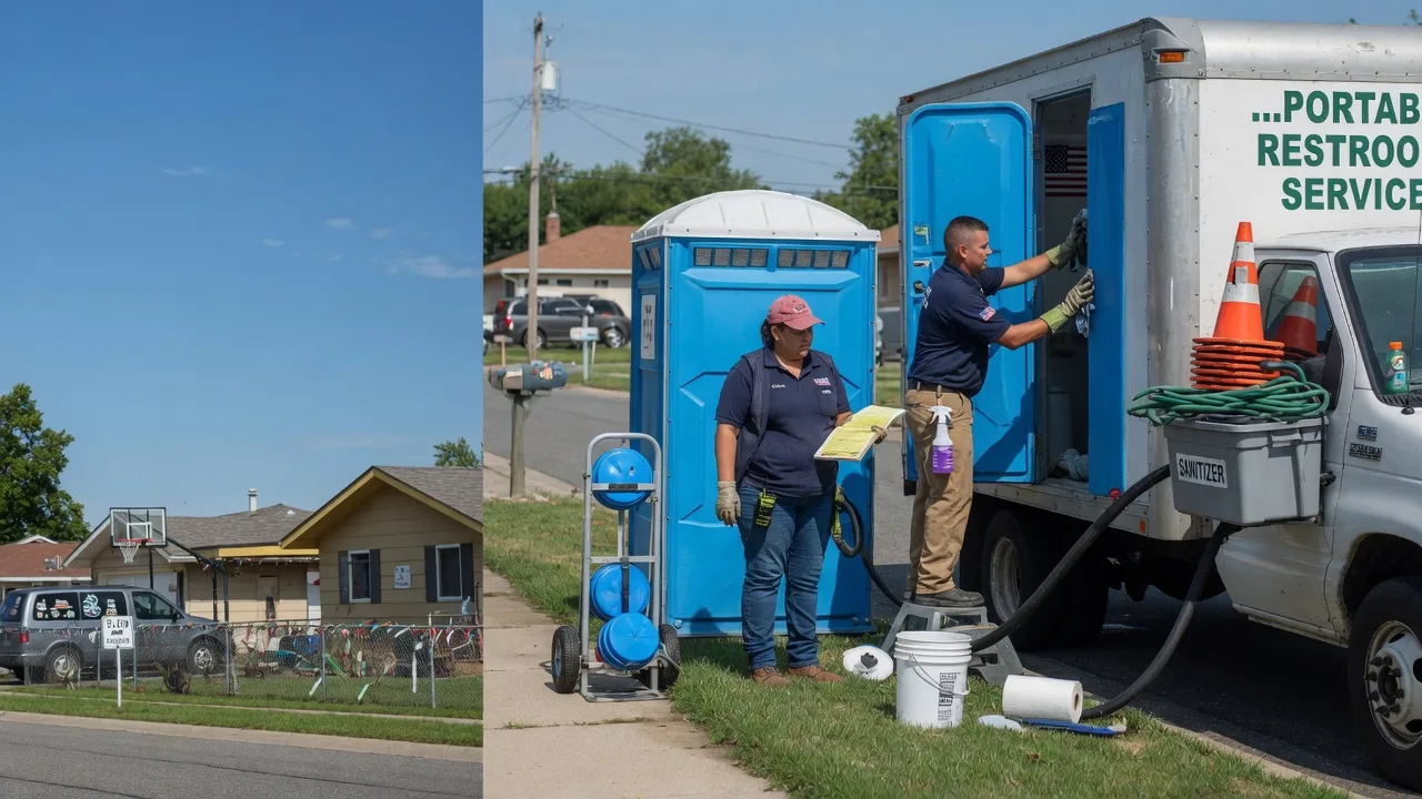 Portable Toilet Rental in Pleasant Hill, IL near me